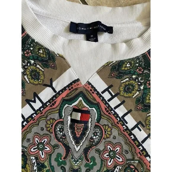 Tommy Hilfiger M Printed Pullover Sweatshirt - Picture 2 of 6